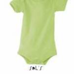 Gyerek SOL'S SO00583 Sol'S Bambino - Baby Bodysuit -3/6M, Apple Green fotó