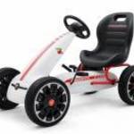 Go-kart Milly Mally Abarth pedálos gyerek gokart fehér - MILLY MALLY fotó