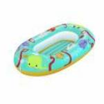 Gyermek felfújható tetővel Bestway Halacskák 119x79 cm - BESTWAY fotó