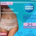 Canpol Babies 2in1 szülés utáni eldobható bugyi ultra nedvszívó szülés utáni betéttel - S/M méret (5 fotó