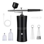 Mini airbrush készlet, fekete fotó