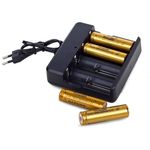 Univerzális 4x Li-ion töltő 2400mA - MS-484AX fotó