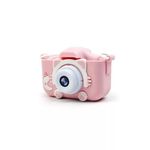 X5S Gyerek kamera 1080P HD színes szilikon borítással pink fotó