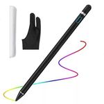 Stylus Pen tablethez, iPadhez tokkal és kesztyűvel, fekete fotó