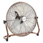 Nagy teljesítményű padló Ventilátor 18"/45cm 200W -réz fotó