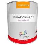 Fémvédő festék -Ferro Dekor 3in1- ezüstszürke, 750 ml fotó