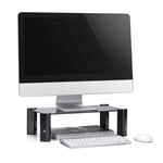 Állítható monitor tartó, laptoptartó asztal fotó