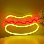 Hot Dog fali LED neon éjszakai lámpa fotó