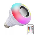 Led villanykörte bluetooth hangszóróval fotó
