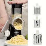 Sajtreszelő, konyhai mandoline zöldségszeletelő 7, 62 cm-es cserélhető pengékkel fotó