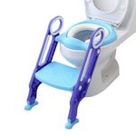 Bamny BCA-002 gyermek WC létra (puha párna) - kék-lila fotó