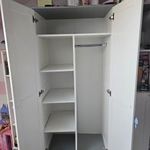 Brendon 2 db szekrény fenyőfa és MDF anyagból fotó