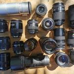 Hibás fényképezőgép objektívek Nikon, Tamron, Pentacon stb. 1ft NMÁ fotó