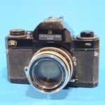 Zeiss Ikon Icarex 35cs Pro fényképezőgép ultron 1.8 50mm bm fotó