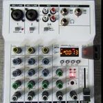 LX-02, 4 csatornás, USB-s, profi audio keverő fotó