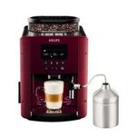 KRUPS EA816570 Essential automata kávéfőző piros színben + Auto Cappuccino XS6000 fotó