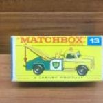 Matchbox Series #13 Dodge Wreck Truck eredeti doboz fotó