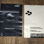 SNES SUPER NINTENDO LEÍRÁS HW(A)-SNSP-FRG-2 fotó