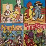 KOCKÁS TELJES SOR 1...50. - RETRO KÉPREGÉNYCSOMAG KEDVENC HŐSEINKKEL, 1981, SZÉP ÁLLAPOTBAN !!! fotó