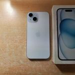 Apple iPhone 15 128GB Független Kék Garival ! fotó