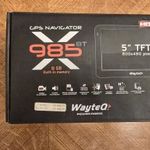 WayteQ 985BT GPS navigáció fotó