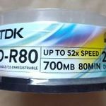 Új TDK CD-rom 25db bontatlan csomagolásban fotó