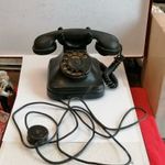 ANTIK BAKELIT TELEFON fotó