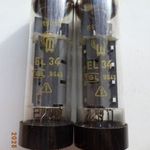 EL34 elektroncső pár NDK (1) jelzésű fotó