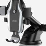 Szélvédőre / műszerfalra helyezhető autós tartó, 360° fordítható, 4"-7", fekete, XO-C77 fotó