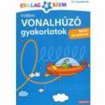 Vidám vonalhúzó gyakorlatok - Sötétkék fotó