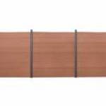 vidaXL barna WPC kerítéspanelszett 526 x 186 cm fotó