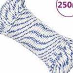 vidaXL fehér polipropilén hajókötél 5 mm 250 m fotó
