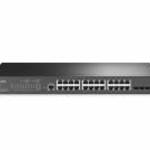 TP-Link Switch Smart - SG3428 JetStream (L2, L2+; IPv6; 24port 1Gbps + 4port 1Gbps SFP + Console port fotó