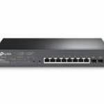 TP-Link Switch PoE - TL-SG2210MP (8 port 1Gbps; 8x at/af PoE+ port; 150W; 2x SFP) - TP-LINK fotó