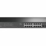 TP-Link Switch Smart - SG2218P JetStream™ (16port 1Gbps; 16× 802.3at/af PoE+ port; 150W; 2port SFP; fotó