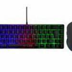 The G-Lab Gaming kit - 2 in 1 COMBO HYDROGEN B/HU (TKL billentyűzet, egér, 6200 DPI, RGB, USB-A, fek fotó