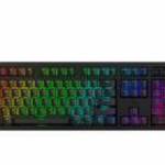 HyperX Mechanikus Billentyűzet - Alloy Rise Red US (Vezetékes, USB, 108 gomb, HX Red switch, angol k fotó