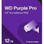 Western Digital Belső HDD 3.5" 12TB - WD122PURP (7200rpm, 512 MB puffer, SATA3 - Purple Pro) - fotó