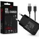 Maxlife USB hálózati töltő adapter + USB - micro USB kábel 1 m-es vezetékkel - 10W - Maxlife MXTC-01 fotó