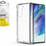 Samsung G990B Galaxy S21 FE 5G szilikon hátlap - Roar Armor Gel - átlátszó fotó