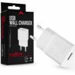 Maxlife USB hálózati töltő adapter - 5W - Maxlife MXTC-01 USB Wall Charger - fehér fotó