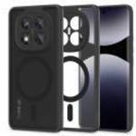 Tech-Protect Magmat Magsafe szilikon tok - Xiaomi Redmi Note 14 Pro+ 5G - fekete/átlátszó fotó