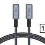 Tech-Protect USB Type-C - USB Type-C adat- és töltőkábel - Tech-Protect Ultraboost USB 4.0 / 8K / 40 fotó
