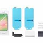 SAMSUNG képernyővédő fólia 2db (törlőkendő + segédkeret) ÁTLÁTSZÓ Samsung Galaxy A56 5G (SM-A566) fotó