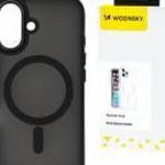 Wozinsky Fashion MagSafe-kompatibilis tok Samsung Galaxy S25 Ultra - fekete fotó