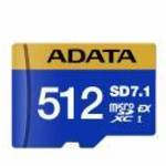 ADATA UD512GEX3L1-C memóriakártya 512 GB MicroSDXC UHS-II fotó