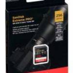 SanDisk Extreme PRO 256 GB SDXC UHS-II Class 10 fotó