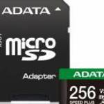 ADATA Speed Plus 256 GB MicroSDXC Class 10 fotó
