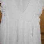 olasz ujjatlan pliszírozott aljú felső Infinito 42 - L -s h: 65 cm mb: 98-108 cm fotó