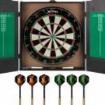 XQMAX komplett dart csomag home darts centre (fekete kabinet) fotó